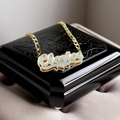 ✨ Custom 3D Nameplate Necklace ✨