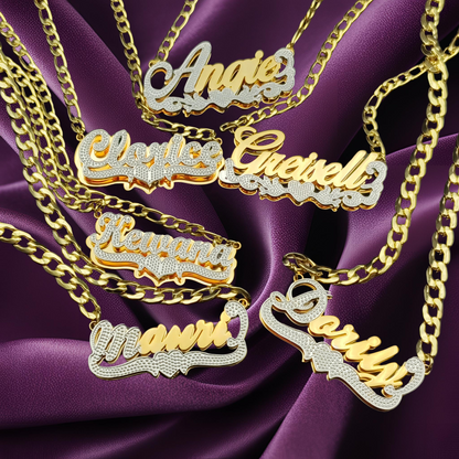 ✨ Custom 3D Nameplate Necklace ✨